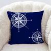 Blue Decorative Pillowcase Living Room Office Decoration Home Pillowcase