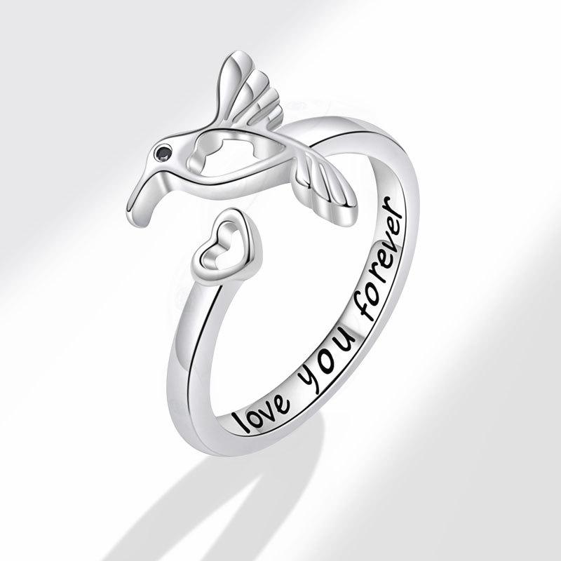 Fashion Personalized Index Finger Ring Niche Design Geometric Twist Open Ring Temperament Retro Couple Ring for Girlfriend Simple Geometric Ring