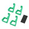 4PCS for PS4 Slim Heightening Bracket Heat Dissipation Game Console Horizontal Heighten Holder for