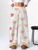 2025 Leopard Print Wide-Leg Casual Long Pants for Women - European & American Trend