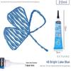 Beibao 3D Fabric Outline Pen Set - Gold & Colors for DIY Students