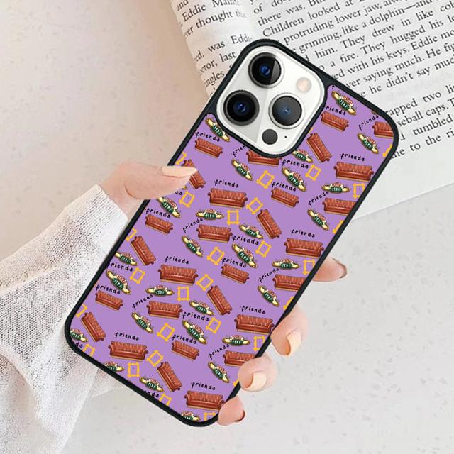 

Friends TV Phone Case Cover Coque For iPhone 17 Air 15 16 11 13 14 Pro Max 12 Plus Max Fundas Shell iPhone 17pro