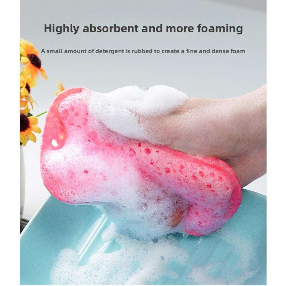 Colorful High Foam Seaweed Sponge for Kitchen Cleaning, Dishwashing Sponge Block, Honeycomb Porous Sponge, Scouring Pad, Magic Wiping