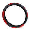 38CM Steering Wheel Cover Carbon     Elastic Handle Sleeve Non Slip Steering Wheel Cover for Car