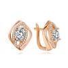 Stud Earrings For Women Fashion Luxury Cubic Zirconia Drop Earrings