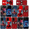 Dla Samsung Galaxy S25 S24 iPhone 17 16 15 Xiaomi Redmi Note 14 13 12 11 Plus Pro Max A57 Etui na telefon Kreskówka Spider-Man Marvel Spiderman OPPO Huawei