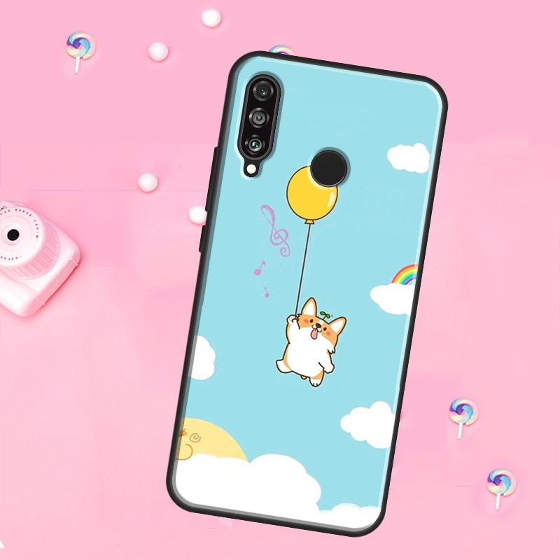 Cute Corgi Dog For Huawei Nova 10 9 SE 3i 7i 8i 11i 12i Y73 Y90 Y70 Y72 Y61 Y91 P60 Pro P30 P40 Lite Case