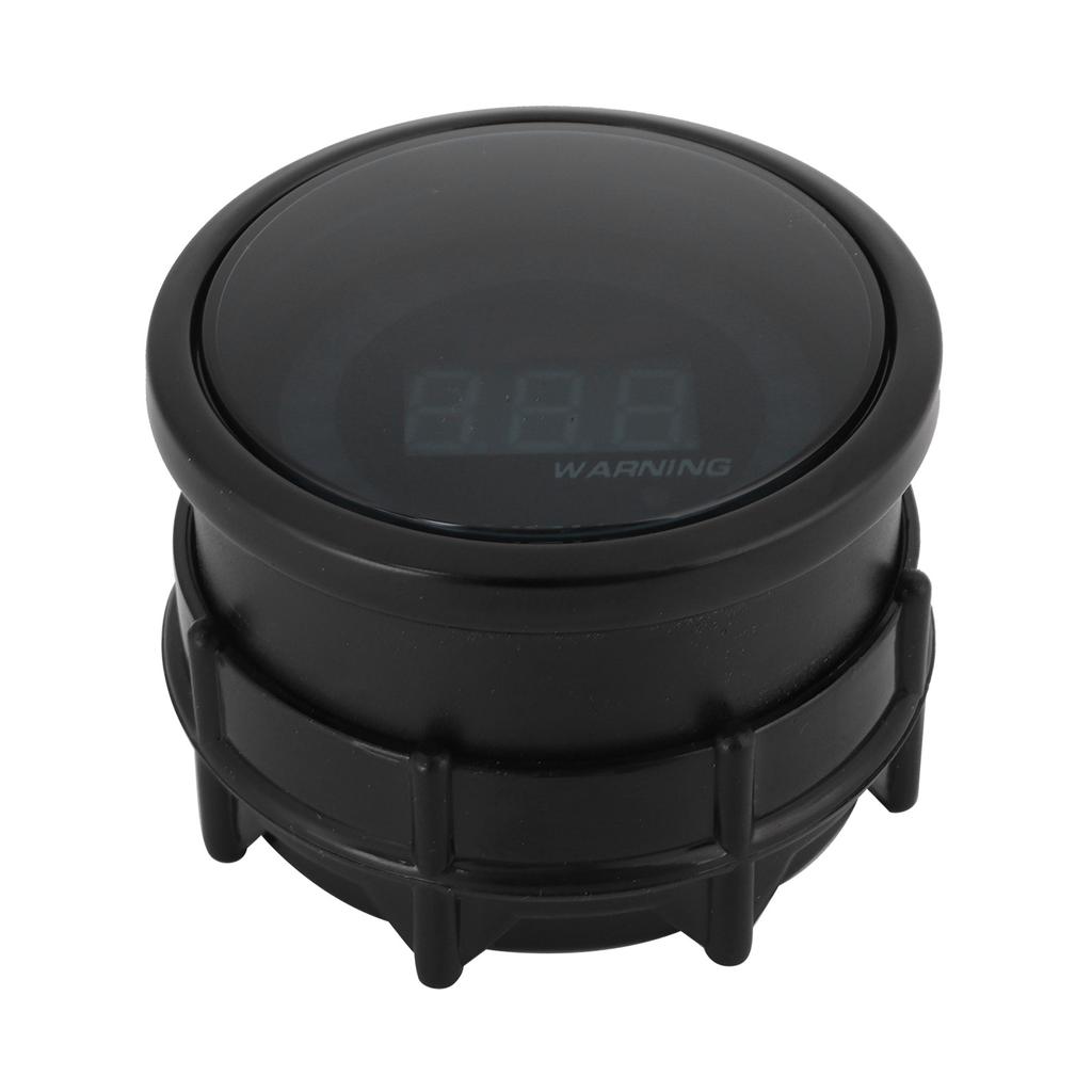 Universal Voltmeter Gauge Voltage Meter LED Digital Display 52mm Dia for 12V Auto