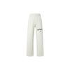(WMNS) Pantaloni Sportswear Phoenix Fleece a Vita Alta Gamba Larga con Logo Taglia Asiatica 'Light Orewood Brown' Donna FV7685-104
