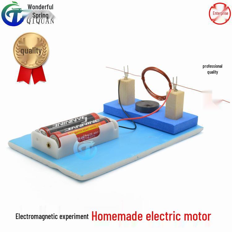DIY Electric Motor Kit: Electromagnetic Induction Experiment Toy for Creative Science Learning