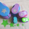 1PC zufällige Shell Farbe Stern Form Handwerk Locher Papierschneider Scrapbooking Schule Puncher Prägewerkzeug