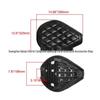Black Retro Plaid Front Seat Cushion for REBEL CM300/500 Motorcycles