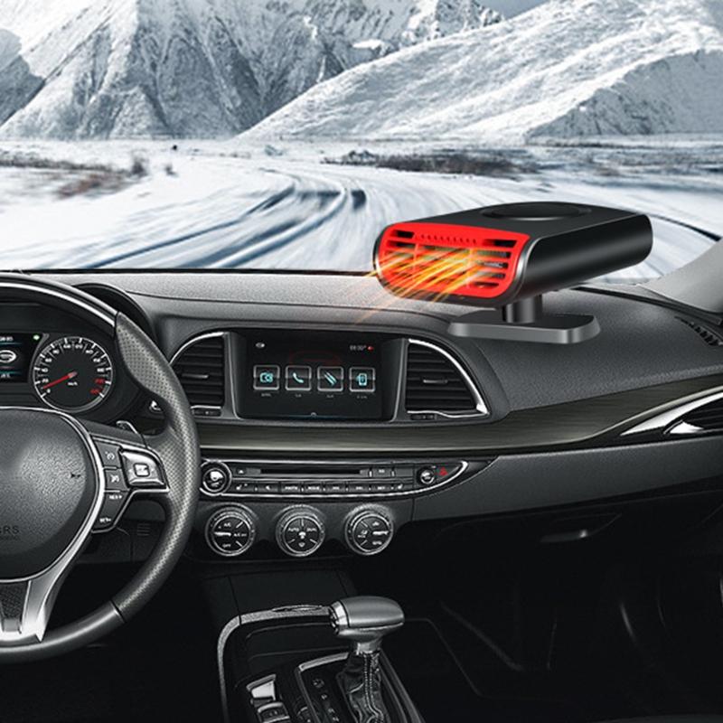 Tragbare 12V Autoheizung Zigarettenanzünder Windschutzscheibenenteiser & Entfroster 2 in 1 Schnelle Heizung/Kühlung Heizung Entfeuchter