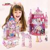 Happy Cube 3D DIY Pirate Ship & Princess Castle Puzzle with Diamond Stickers