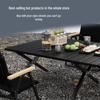 A1R Portable Outdoor Metal Table & Chair Set – Foldable for Courtyard, Camping, or Night Market Use