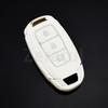 3 Buttons Tpu Shell Fob Car Key Case Full Cover For Hyundai Santa I30 Ix35 Encino Kona Solaris Azera Grandeur Elantra Accent Fe