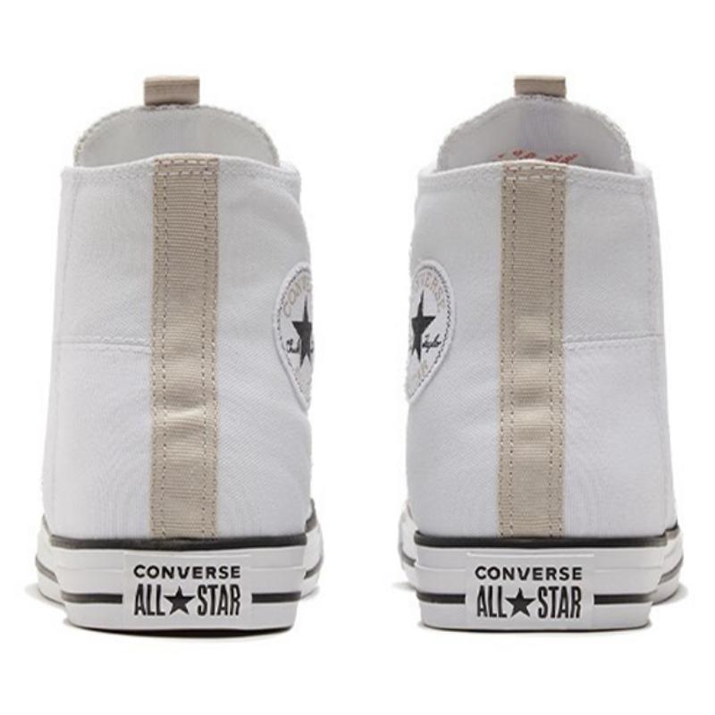 Converse Chuck Taylor All Star Comfortable and Versatile High-Top Espadrilles Unisex White