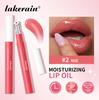 6 Farben Lipgloss Langhaltende Lippenstifte Make-up Transparenter Lipgloss Pflege der Lippen Kosmetik Tönung Öl Aufpolsternd Feuchtigkeitsspendend Oliven Honig Lippenstift