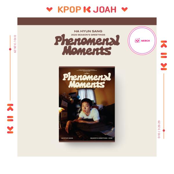 [POB] HA HYUN SANG [PHENOMENAL MOMENTS] 2026 Season's Greetings