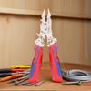 13-in-1 Foldable Wire Stripping Tool with Voltage Tester Wire Repair Tool Pliers Cable Scissors for Cutting and Pulling Wires