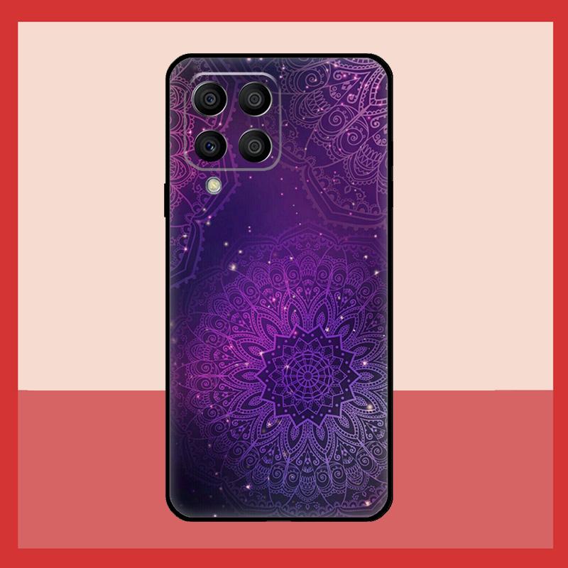Mandala Chakra Yoga Case For Samsung Galaxy M52 M32 M53 M16 M11 M21 M31 M35 M12 M13 M14 M15 M36 M56 M55 M34 M54