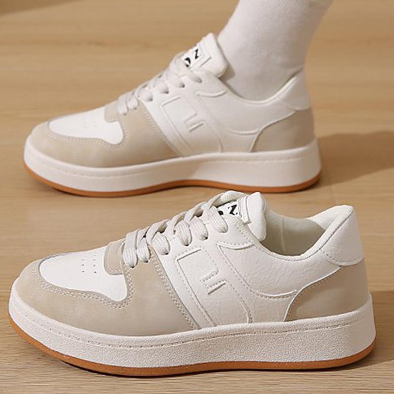 Fashion Fashion Mix Color Sports Shoes Women Autumn Winter 2025 Lace Up Breathable Sneakers Woman Low Top Soft Insole Flat Shoes Mujer