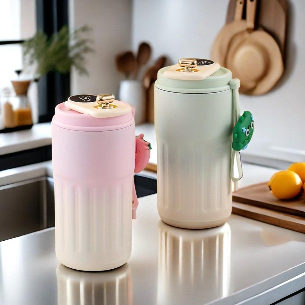 Temperature Display Insulated Cup Intelligent Water Bottles Trendy Coffee Cup  for Lady Girls