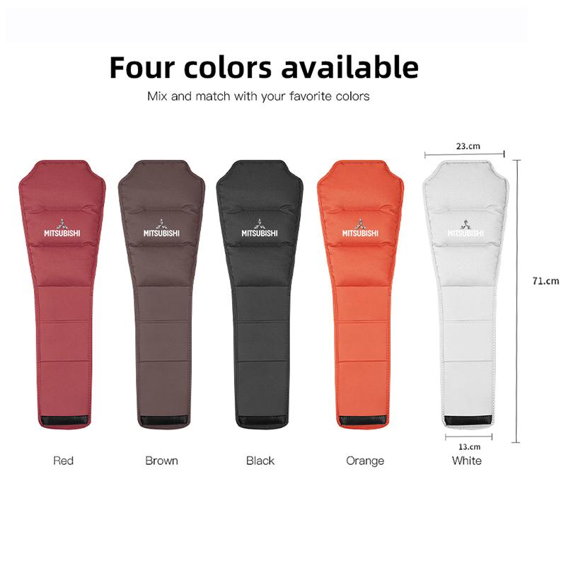 1Pcs Car Seat Headrest Protector Auto Pillow Cover For Mitsubishi Space Delica Ralliart Ex Mirage Jinxuan Galant Attrage Xpander