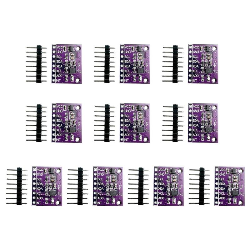 High Precise & Compactly QMI8658C Sensors Board Supports for BMI160 6Axis Motion Analysis for Robotics and Drones