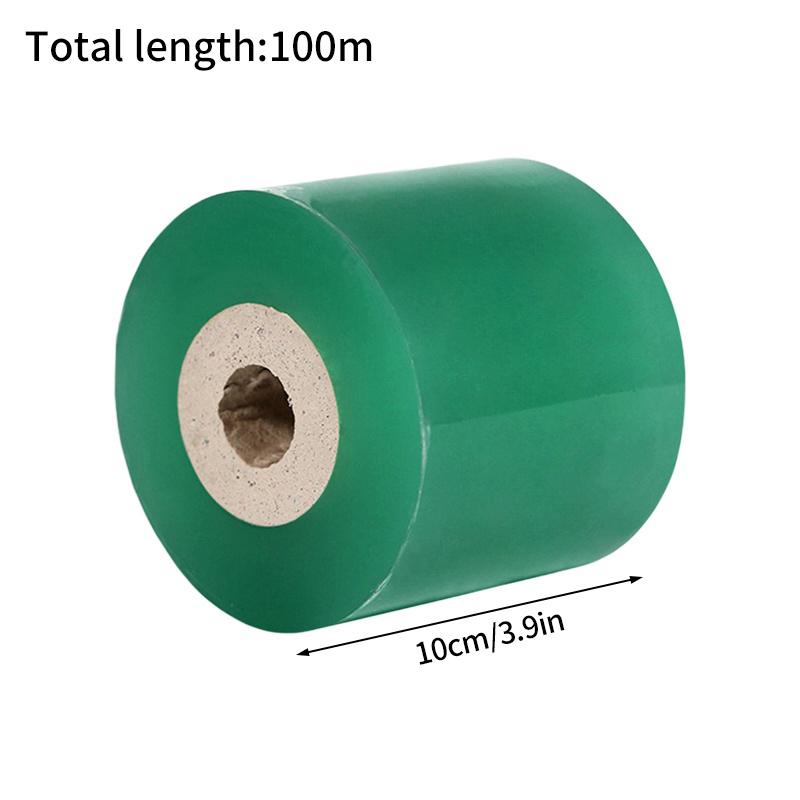 200M PE Grafting Tape Film Self-adhesive Garden Tree Plants Seedlings Vine Grafting Tape Stretchable Film 6/8/10/12cm Width