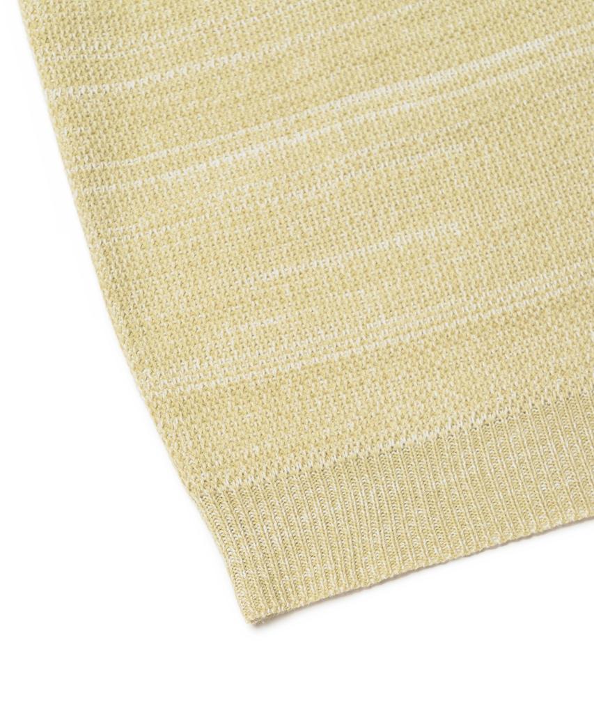 Aott Two-Tone Color Block Knit Vest Lime