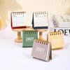 1Pcs 2027 Mini Simple Calendar Small Desk Calendar Creative Coil Calendar Planner Desktop Decoration Office Stationery