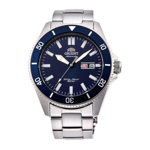 

Orient Kano/Big Mako Men s Automatic Mechanical Sports Watch with Silicone Steel Case - Underwater, Blue, Bracelet, Blue, Default Title, Bracelet