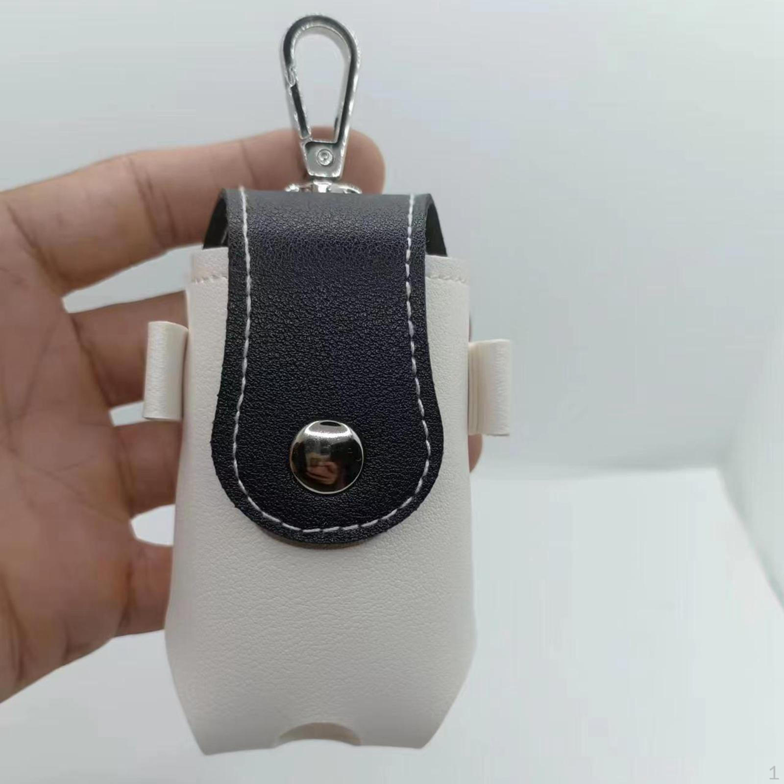 

Сумка для мяча для гольфа, защитная сумка для переноски, очаровательный держатель для футболки из искусственной кожи