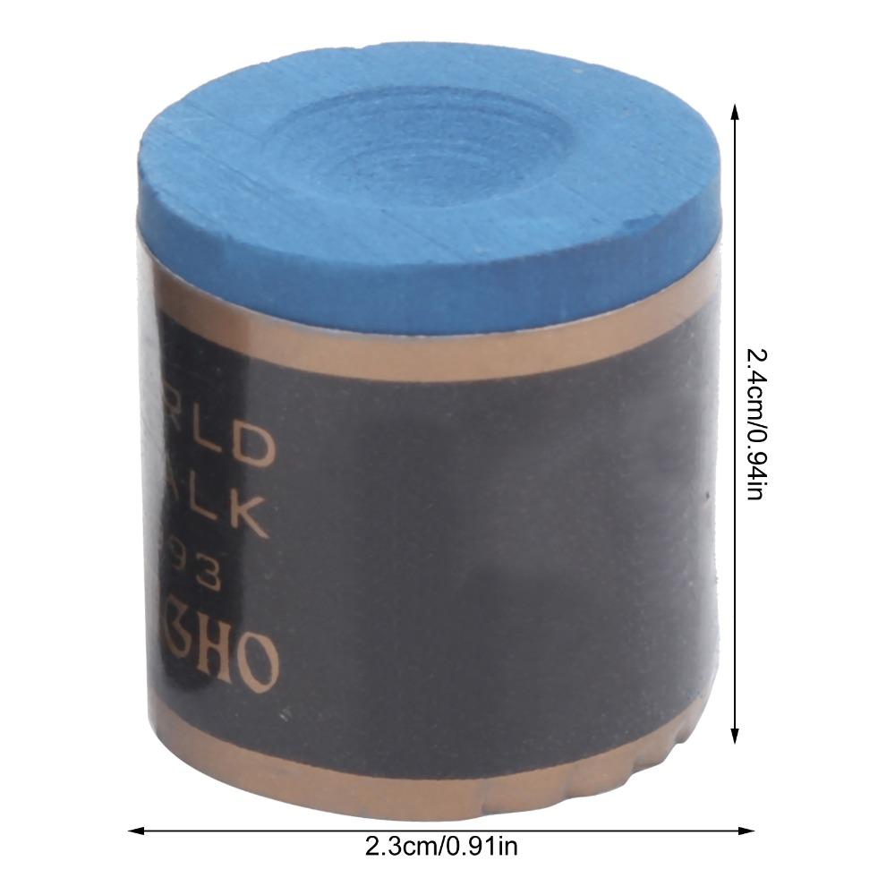 2PCS NoSlip Billiard Cue Tips Non-clumping Professional Billiards Chalk Club Accessories