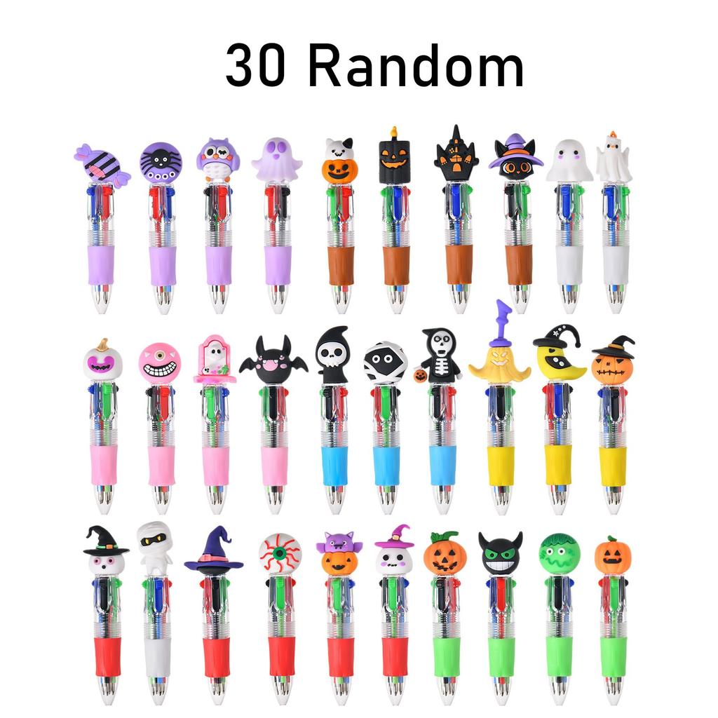 4-in-1 Multicolor Ballpoint Pen 10 Colors Retractable Bear Ballpoint Pens For  School Supplies Students Children Gifts5ml