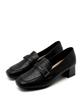 Spur Grace Crocher Middle Loafer 5Cm -Ws9021 (2Color)