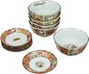 Tableware Arita Patterned Dish Japanese Bowl X5pcs and Plate X5pcs Porcelain Size Plate 226932 Set Ware, Ko-Imari Set, Set, / (cm) Bowl, 12x5.6,
