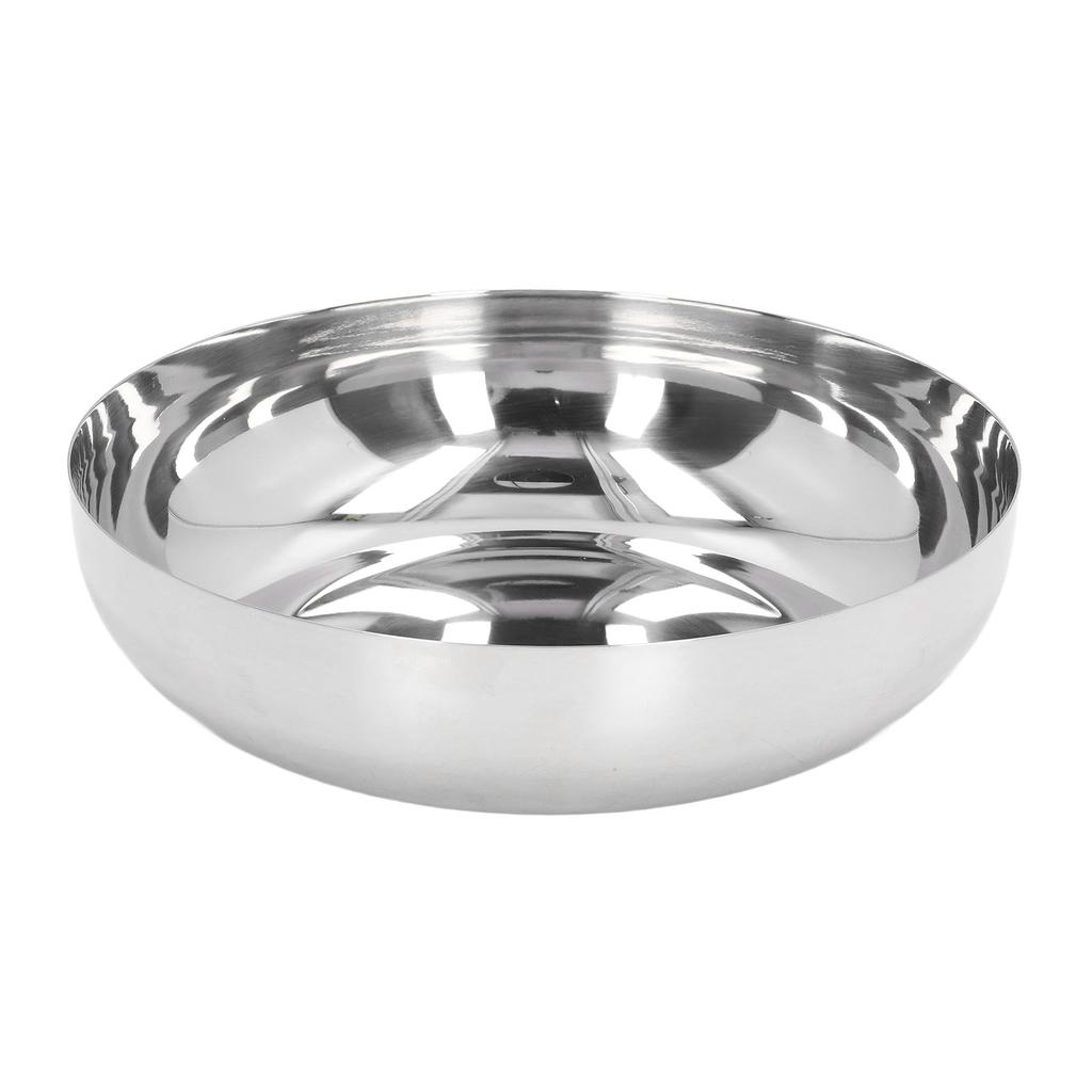 304 Stainless Steel Bowl Easy Clean Space Saving Storage Stylish Appearance Serving Bowl for