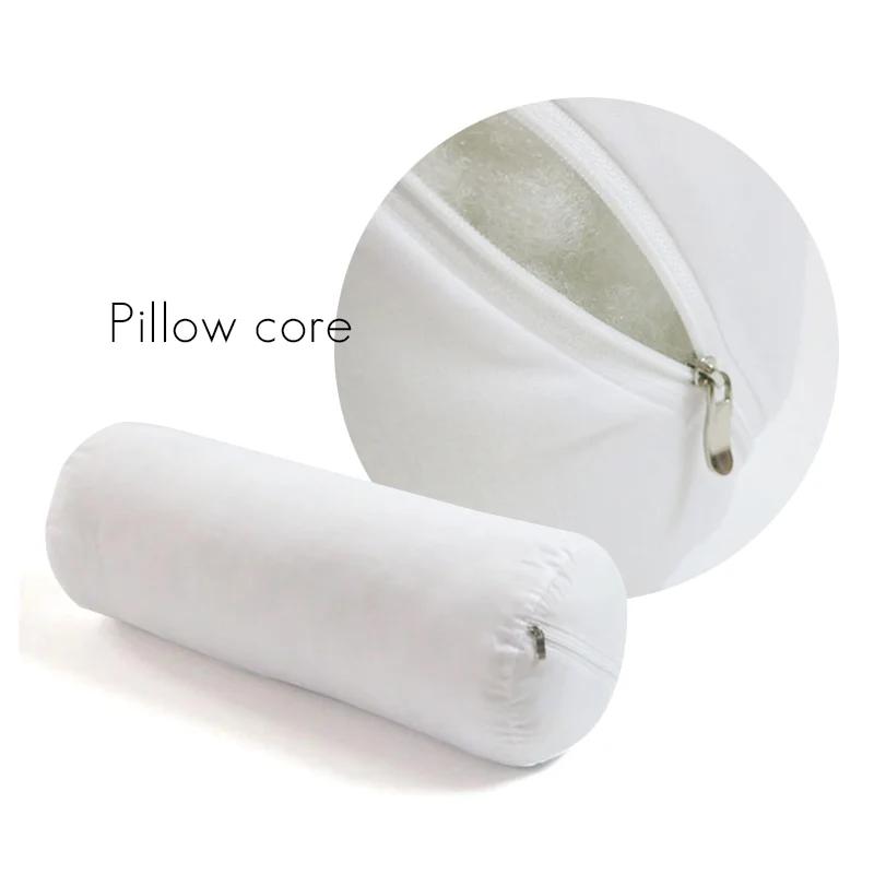 12x40cm Round Removable Washable Lumber Cushion Pillow Bed Roll Cushion Head Leg Back Support Light Travel Column Pillow