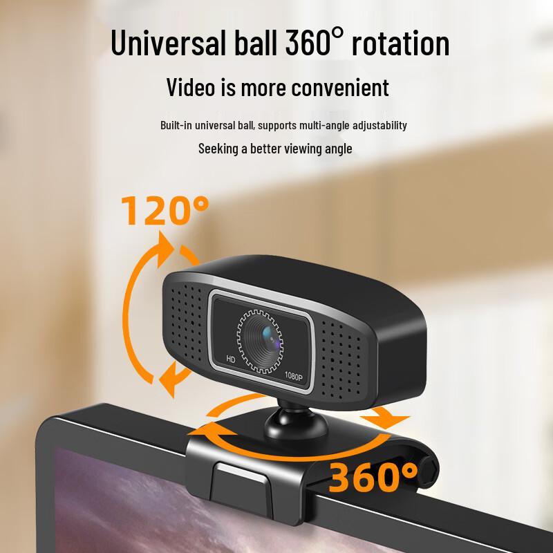 OLOEY USB Webcam with Microphone