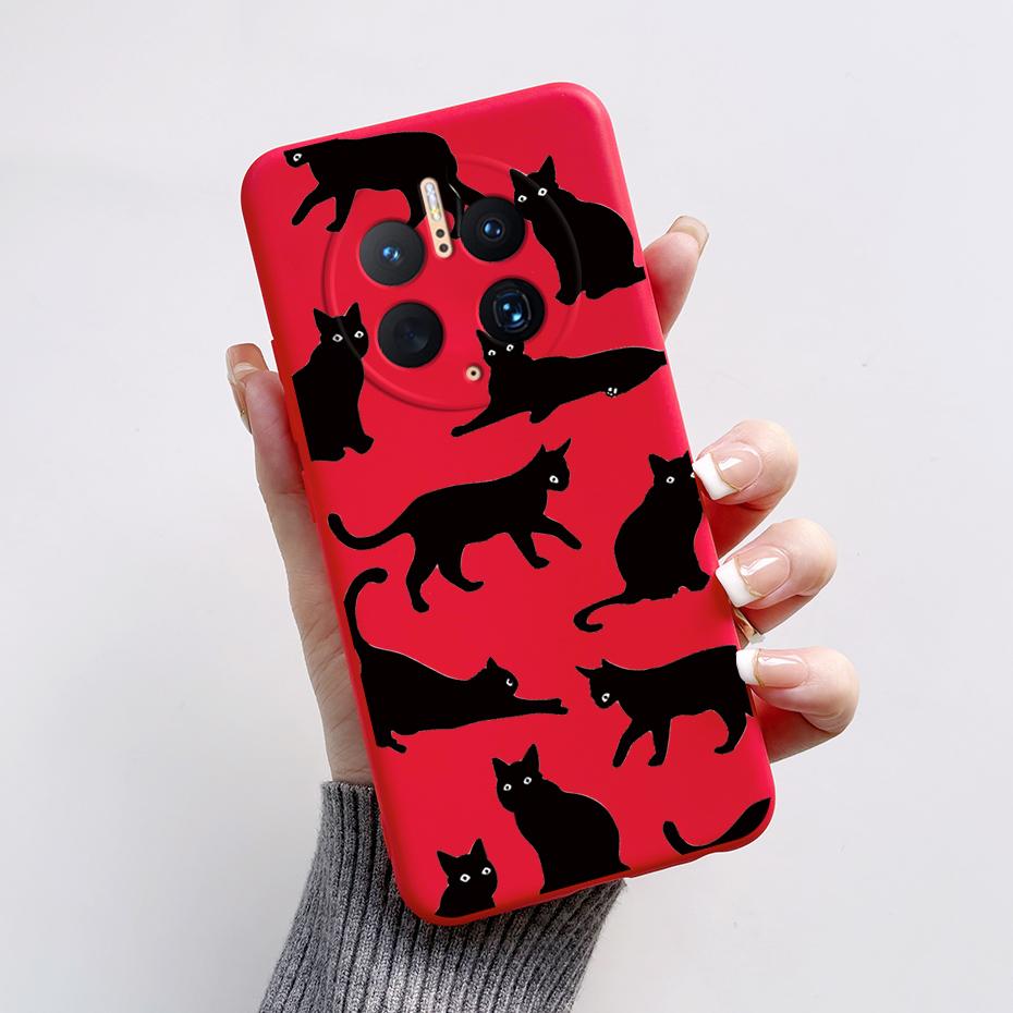 Phone Cases for Huawei Mate 50 Pro Cute Rabbit Pandas Case For Huawei Mate50 Pro Mate 50Pro Soft Silicone Shockproof Back Cover