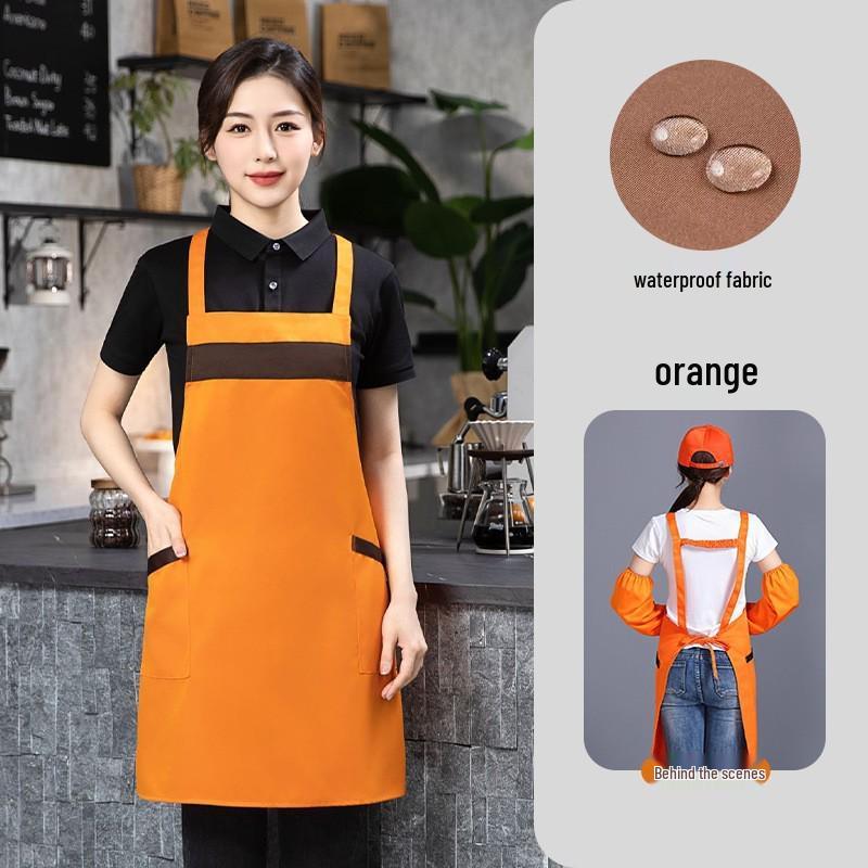 Custom Logo Waist Apron for Fruit Store, Supermarket & Catering