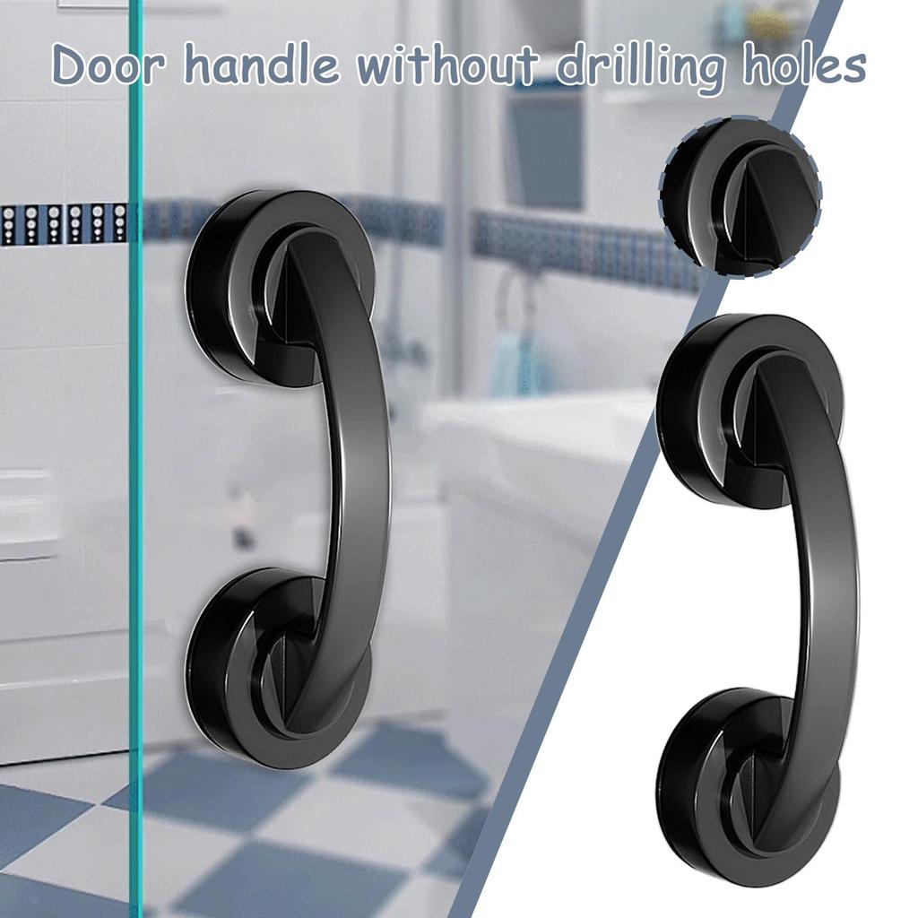 Przyssawka do klamki szklanych drzwi i okien Uchwyty do łazienkowych drzwi przesuwnych Uchwyty nieporowate Uchwyty do prysznica