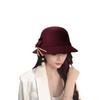 Elegant Women Ladies Girl Hat Warmer Fisherman Cap Brim Bowler Fedora Hats  Lady Girl