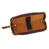 Portapenne in Pelle Minimalista Design Vintage Copertura Protettiva per Penna Astuccio Borsa Organizer Marrone