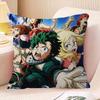 My Hero Academia Cool Cartoon Cushion Cover Polyester Sofa Cushions Decorative Throw Pillows Home Decoration Pillowcover