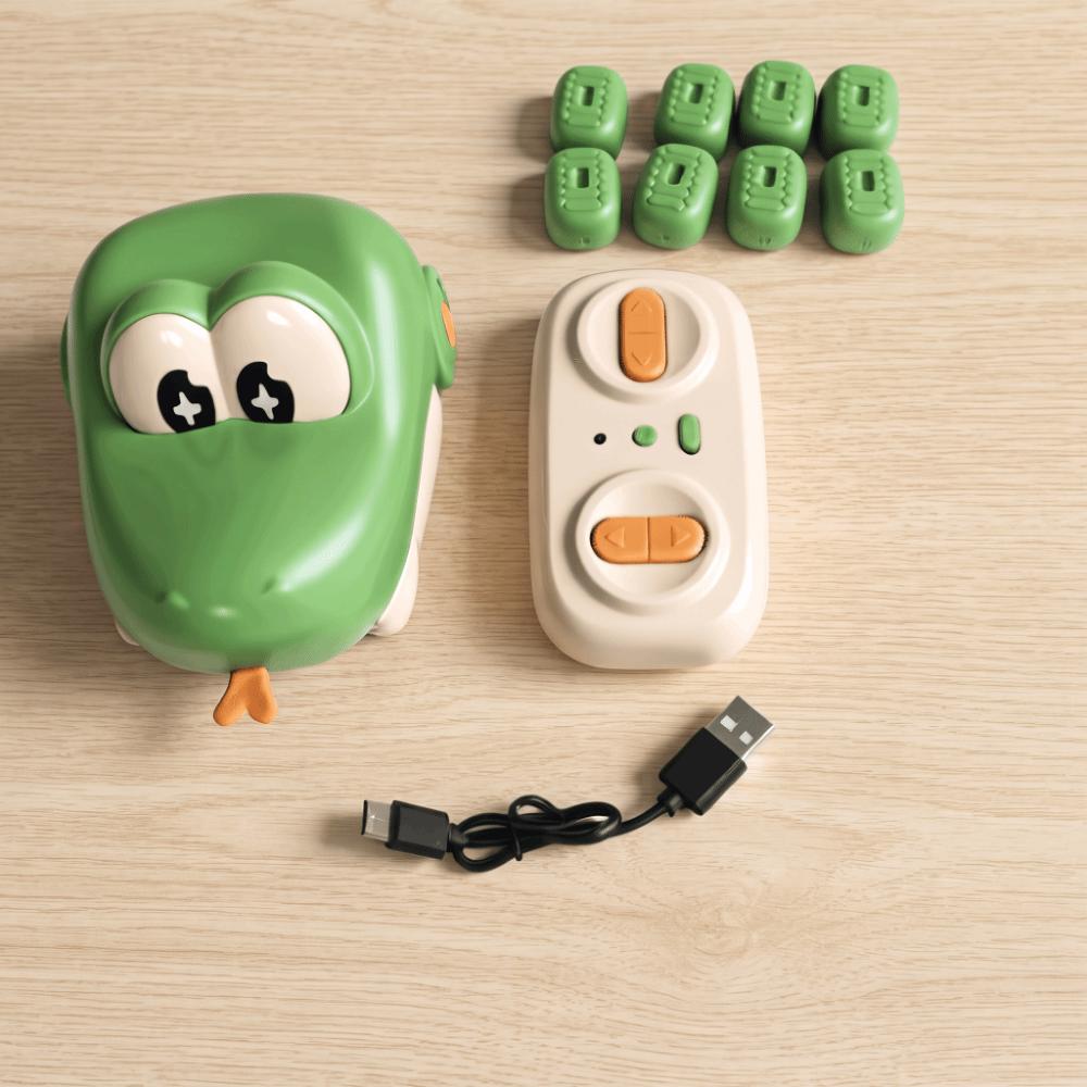 Rechargeable Remote Control Car Interactive Greedy Snake Car RC Snake Car Toy  Indoor Play