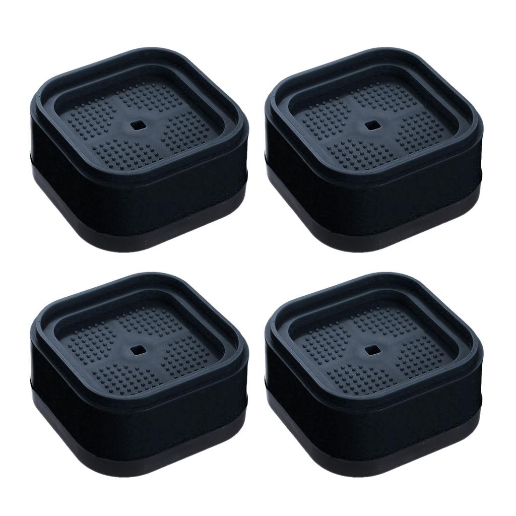 Pack of 4 Washing Machine Risers Adjustable Stackable Height Furniture Lifter for Desk Couch Chair Dorm Room Use