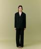 The Lille Spring Wool Jacket_Black